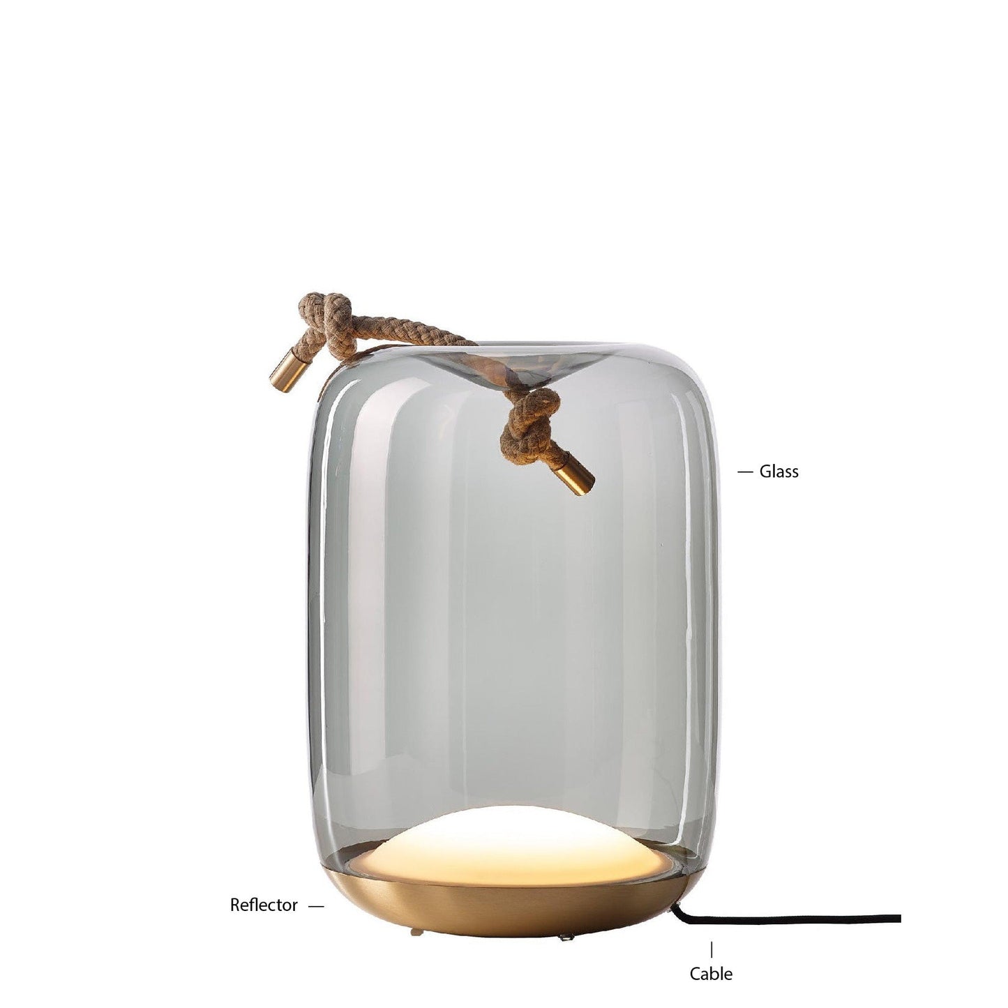 Lampe de table Knot Cilindro