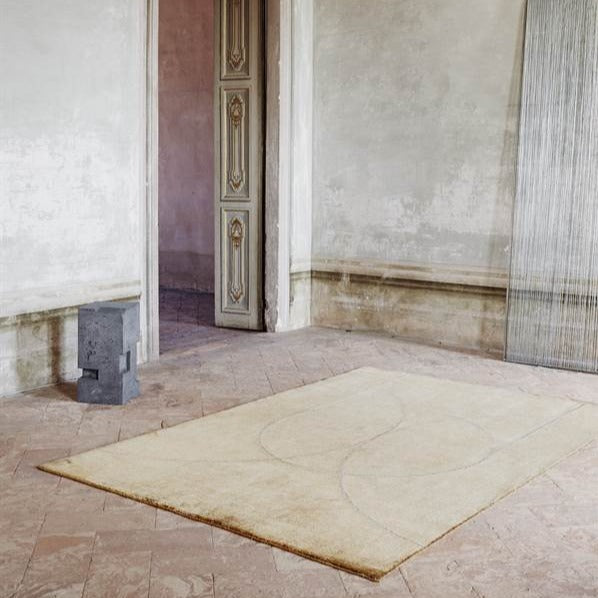 Tapis noué à l'aide d'un métier à tisser Circulus