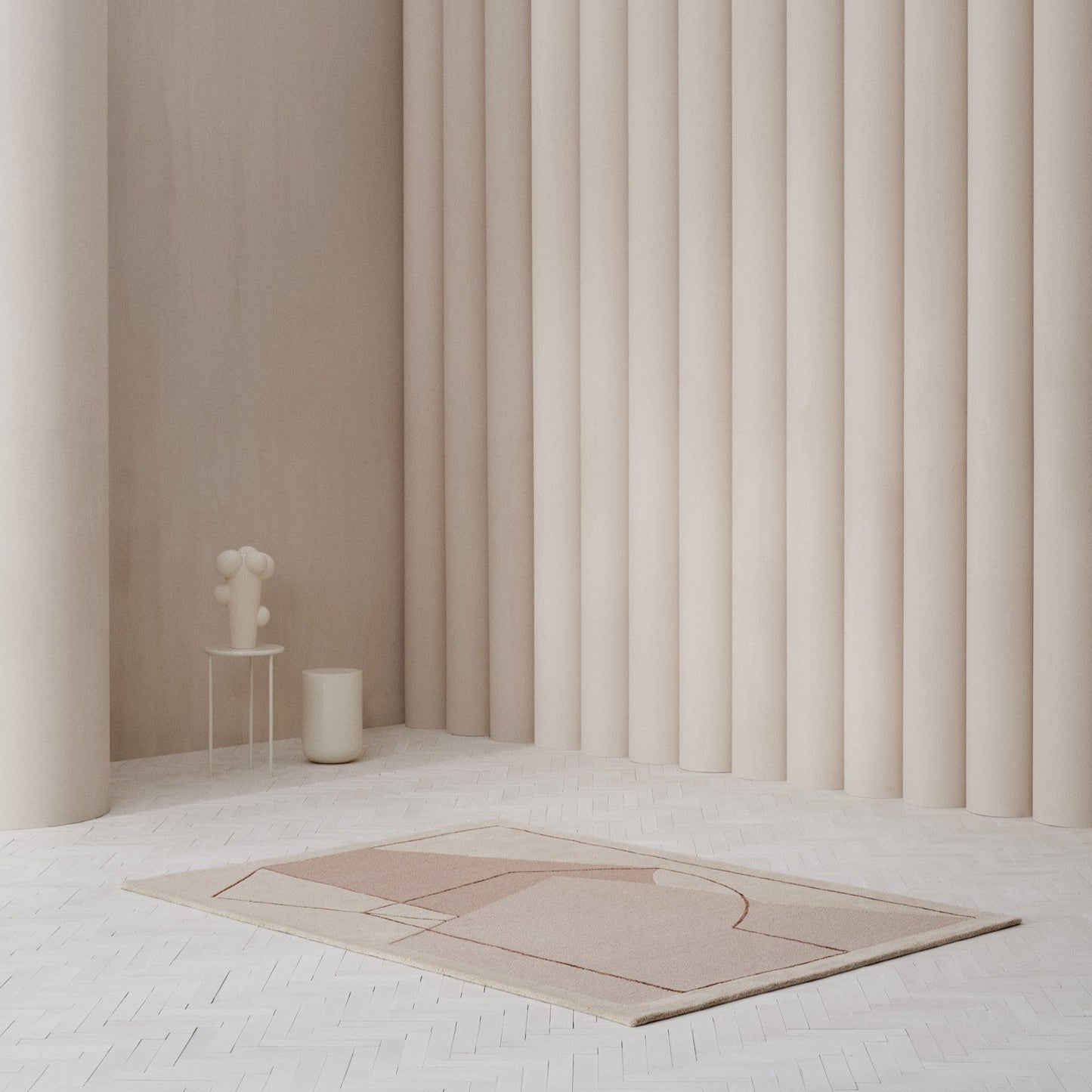 Tapis Furbo touffeté à la main