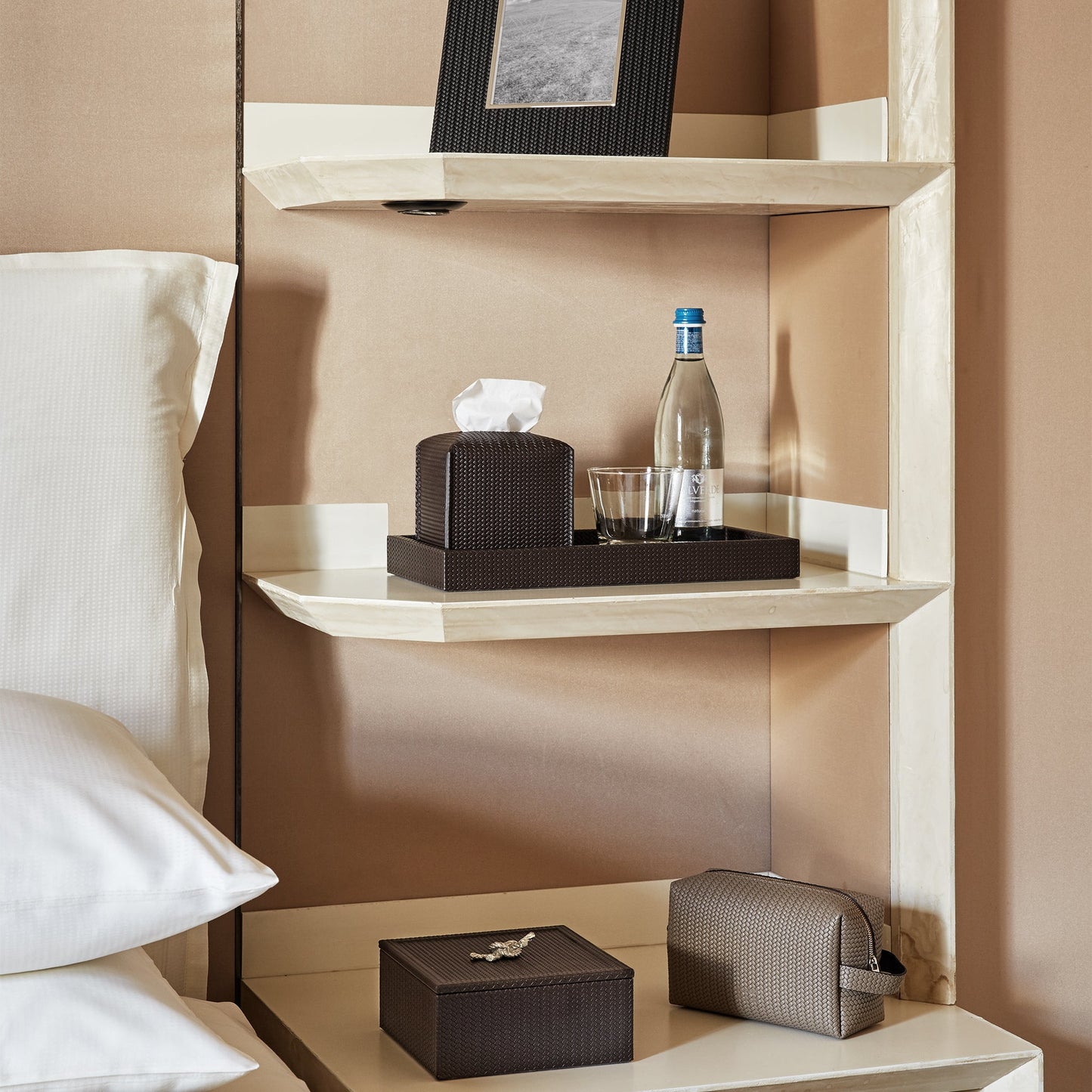 Boîte à mouchoirs carrée souple