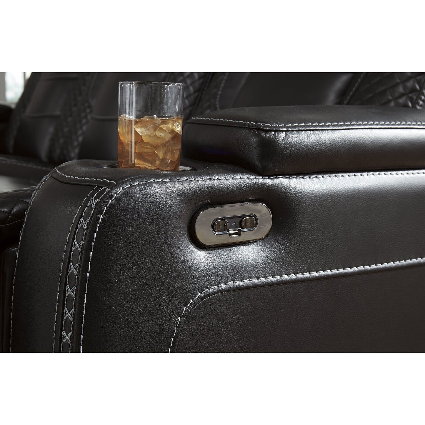 Fauteuil inclinable électrique noir Signature Design by Ashley Party Time