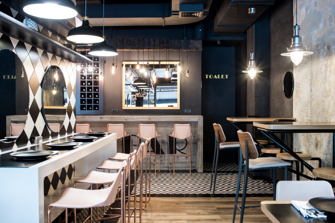 Tabouret de comptoir et de bar Apelle M CU