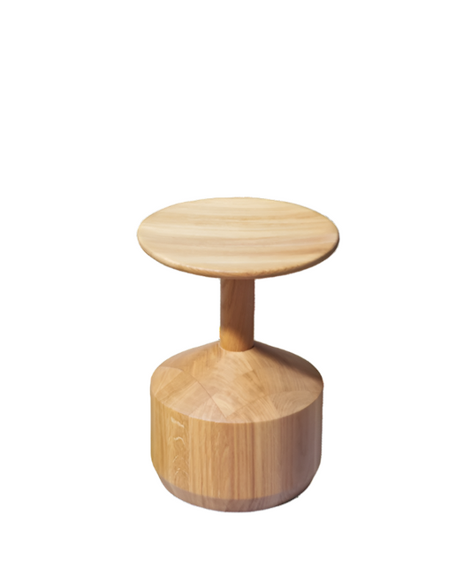 Tabouret et table d'appoint Pezzo