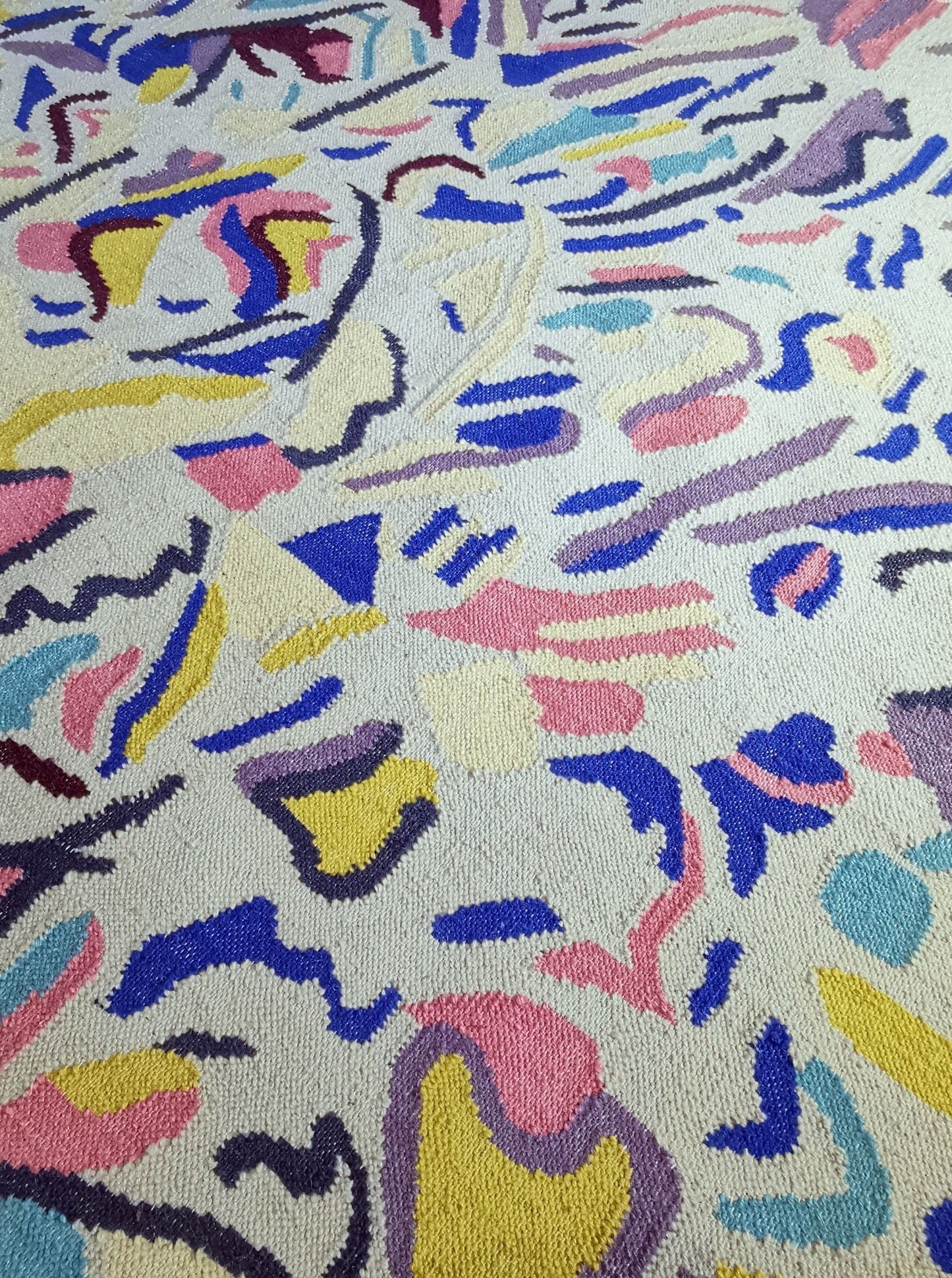 Tapis tissé plat Winter Storm