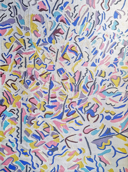 Tapis tissé plat Winter Storm