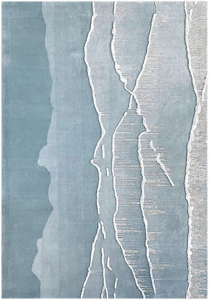 Tapis touffeté à la main Surf