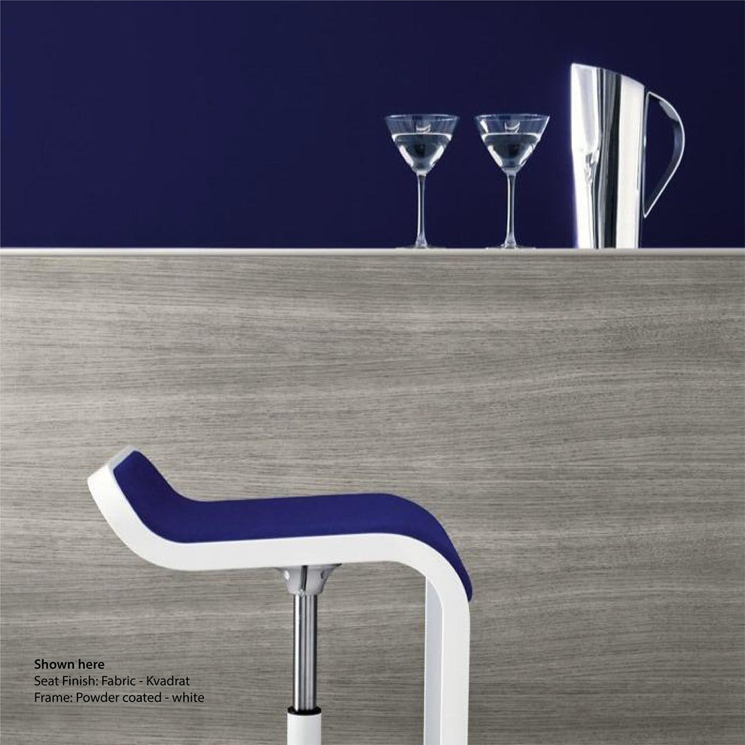 Tabouret réglable en hauteur LEM - Vérin à gaz chromé mat