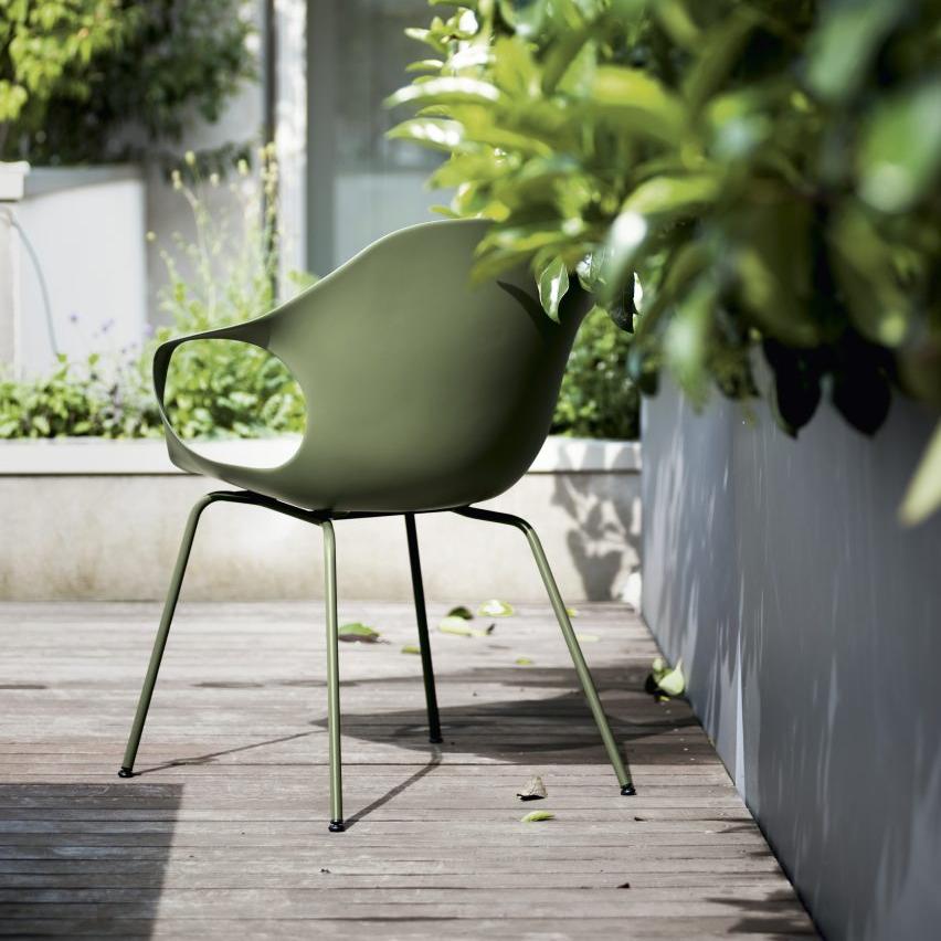 Fauteuil Éléphant avec base en métal