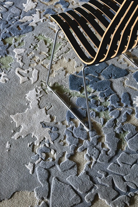 Tapis toundra touffeté à la main