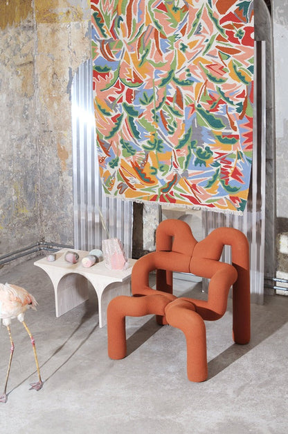 Tapis tissé plat Morning Mist