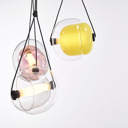 Lampe suspendue triangulaire Capsula