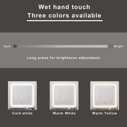 Ensemble de coiffeuse de maquillage de 39,4 po de largeur avec tabouret et miroir