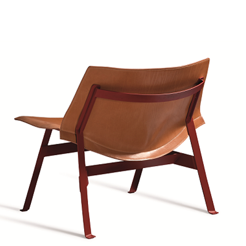 Fauteuil Lounge Panel 517V - Cuir