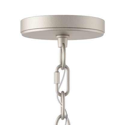 Lustre Acroma Farmhouse à 12 lumières, 40 po, en forme de roue de chariot, certifié UL - 40 po P x 138 po H