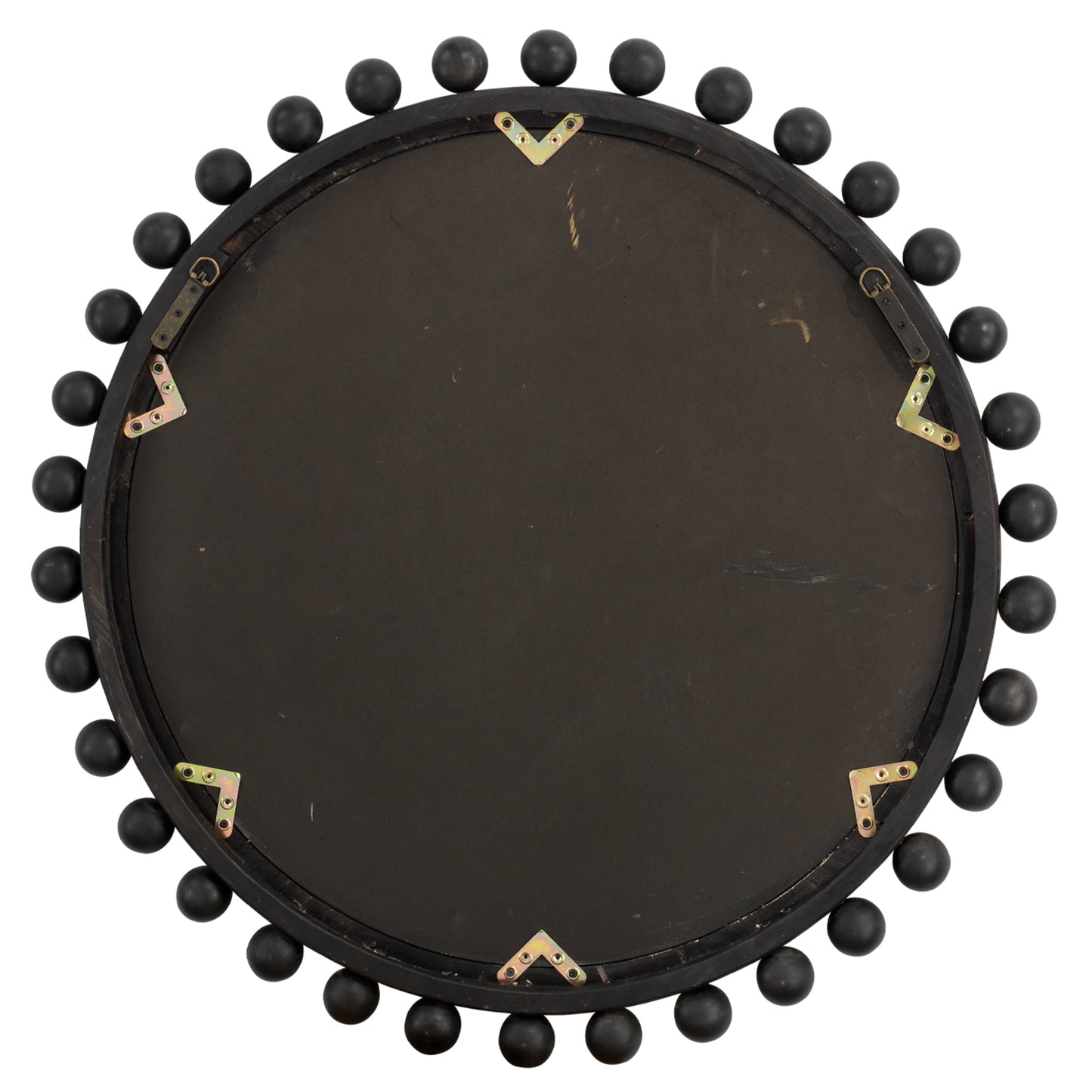 Miroir rond en bois Alden Décor Orion, naturel