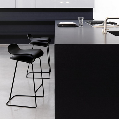 Tabouret de bar BCN à piètement traîneau - Livraison rapide