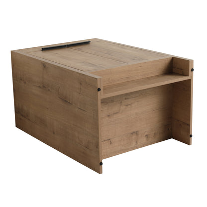 Beingnext Meuble-lavabo 24/30/36 avec porte à fermeture douce et étagère réglable