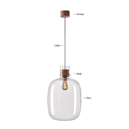 Grande lampe suspendue AWA