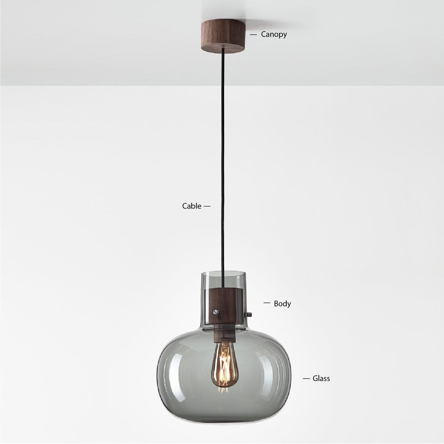 Lampe suspendue AWA moyenne