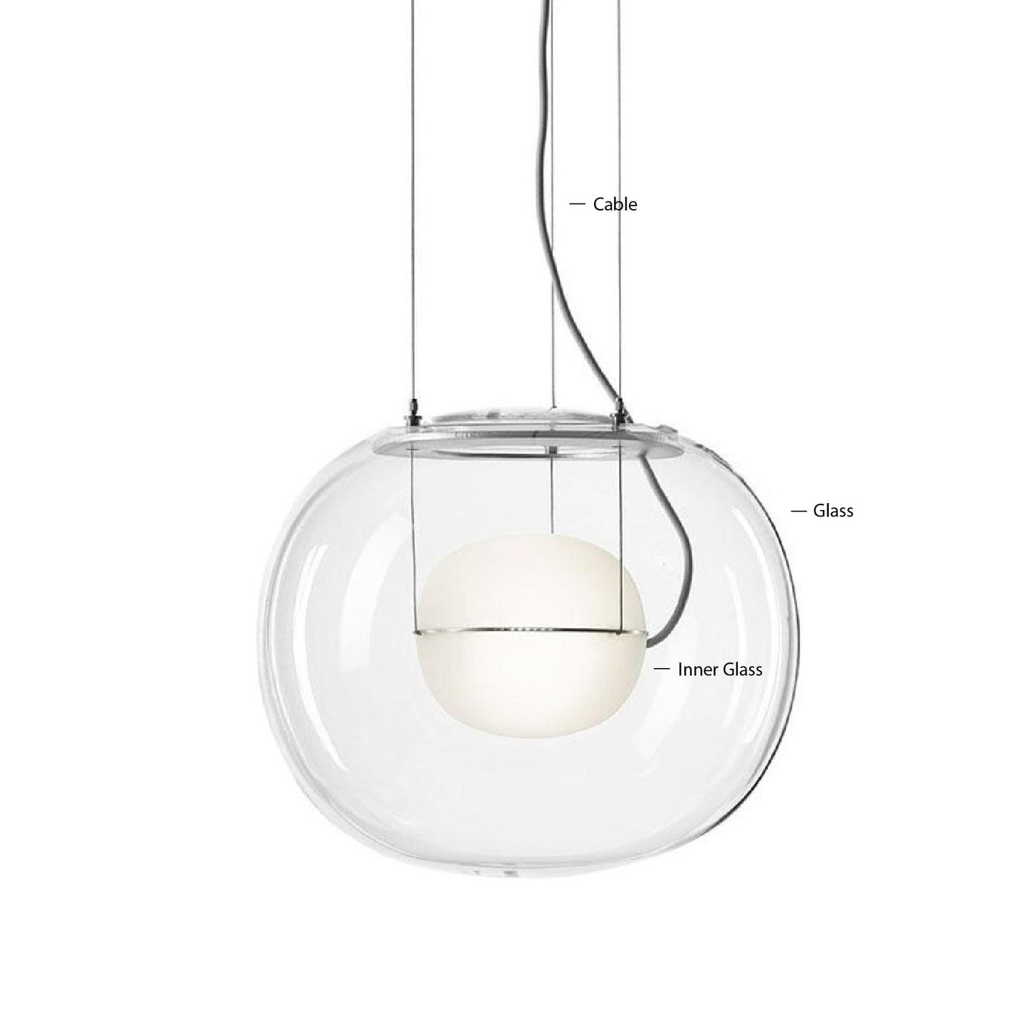 Petite lampe suspendue Big One