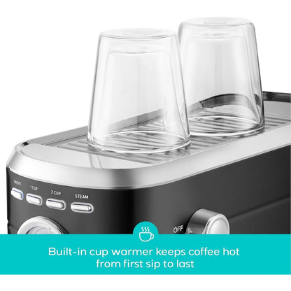 Machine à expresso CASABREWS CM5418 20 bars avec buse vapeur pour mousse de lait