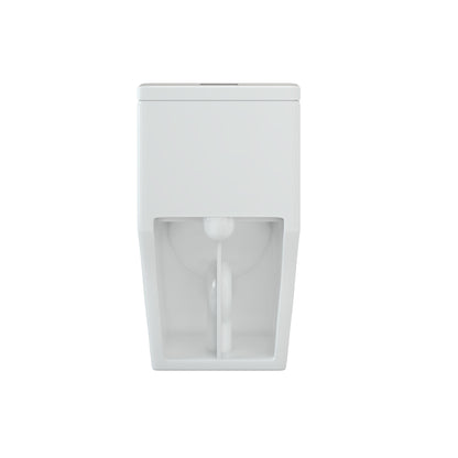 Toilette compacte monobloc CB HOME 24 po, siphon moderne à double chasse, siège à fermeture douce, hauteur confortable 16,5 po