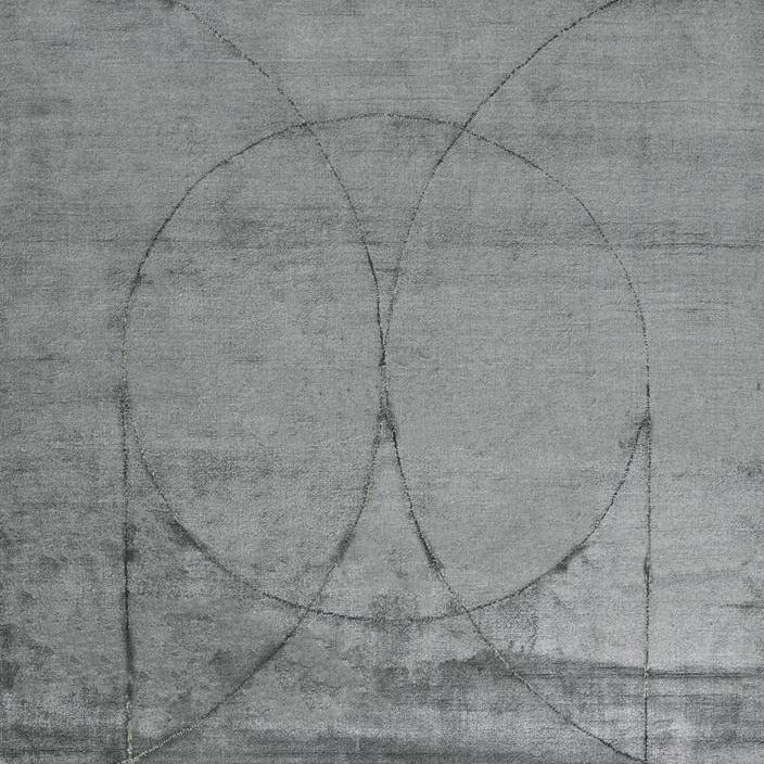 Tapis noué à l'aide d'un métier à tisser Circulus