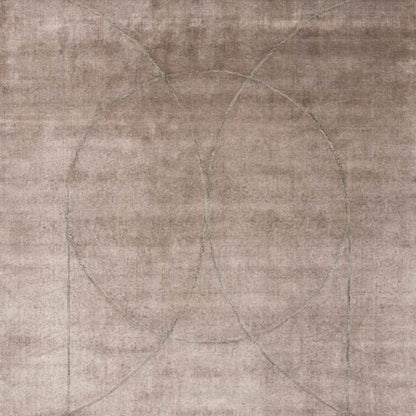 Tapis noué à l'aide d'un métier à tisser Circulus