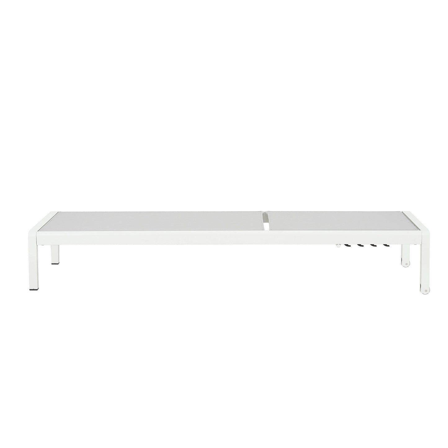 Chaise longue d'extérieur en aluminium Cape Coral (lot de 2) par Christopher Knight Home - 77,56 po x 25,20 po x 11,80 po