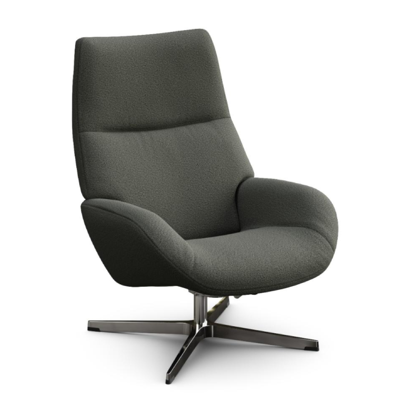 Fauteuil inclinable Lotus avec repose-pieds