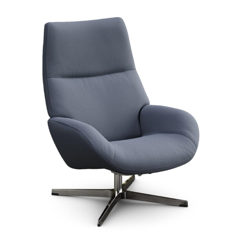 Fauteuil inclinable Lotus avec repose-pieds