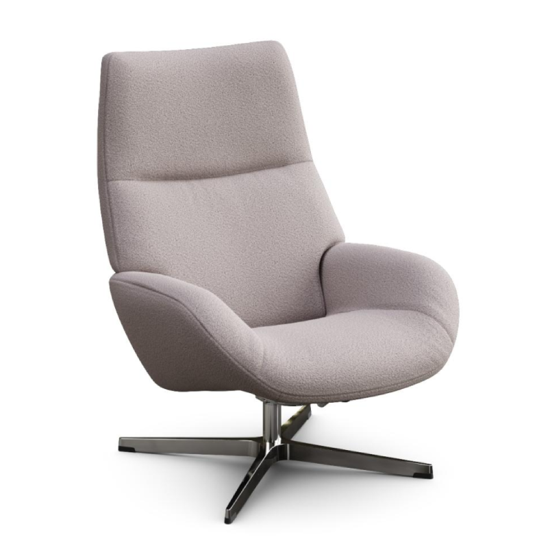 Fauteuil inclinable Lotus avec repose-pieds