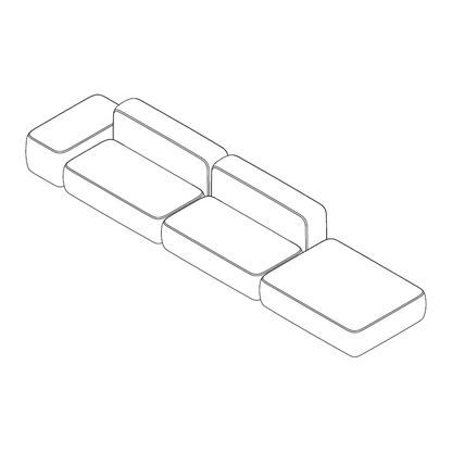 Canapé modulaire Plus