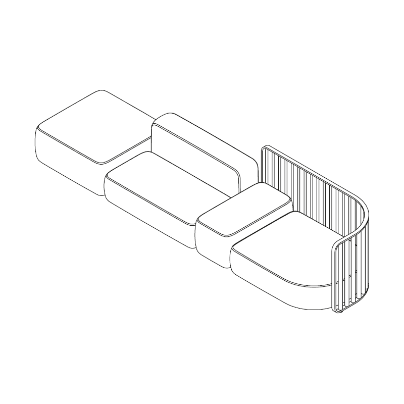 Canapé modulaire Plus