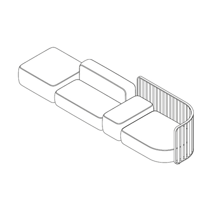 Canapé modulaire Plus