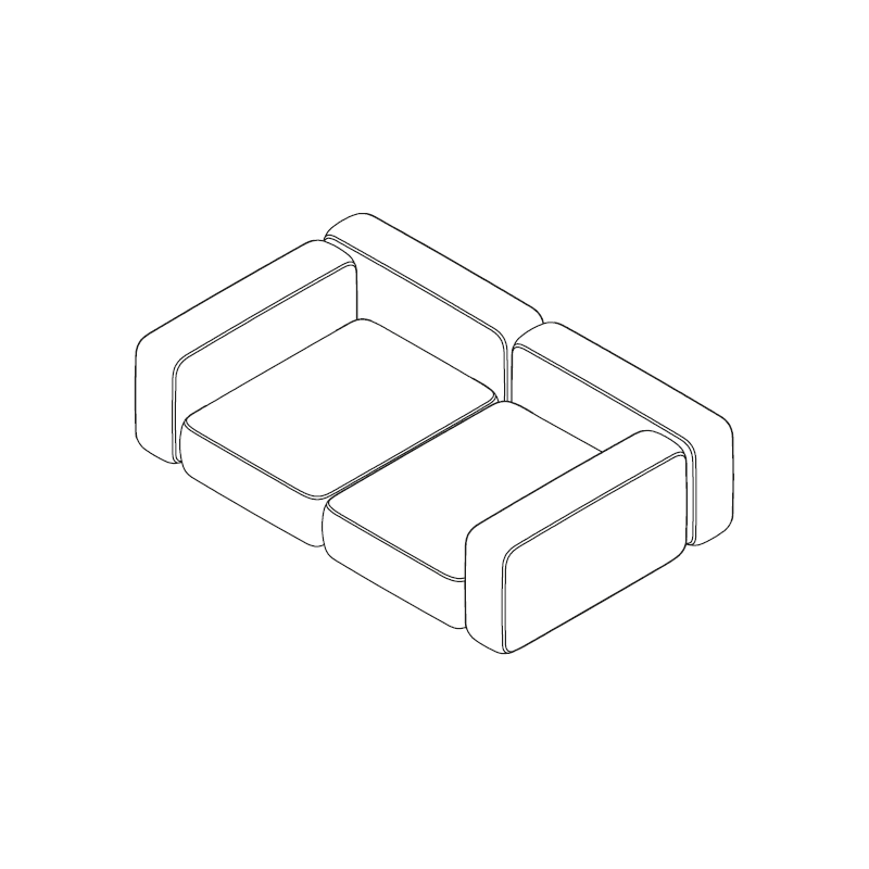 Canapé modulaire Plus