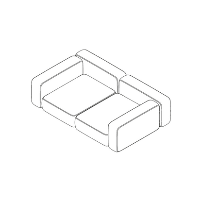 Canapé modulaire Plus