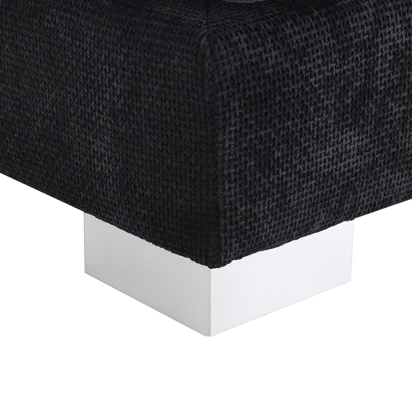 Canapé sectionnel Cloud, ensemble de canapés de luxe en forme de L avec 2 oreillers gratuits, mobilier d'intérieur 4 places en chenille avec méridienne surdimensionnée