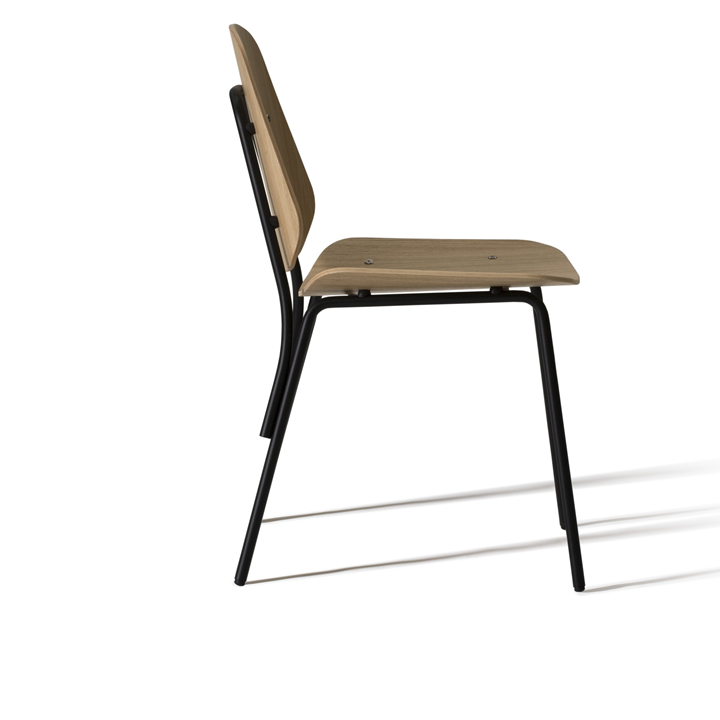 Chaise Col 370P - Semi-rembourrée