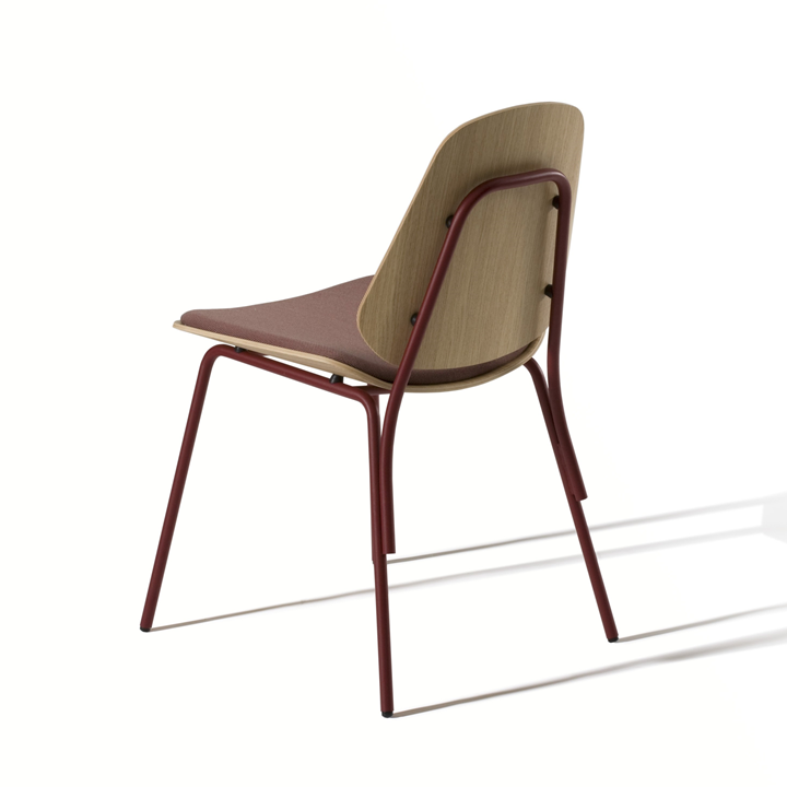 Chaise Col 370P - Semi-rembourrée