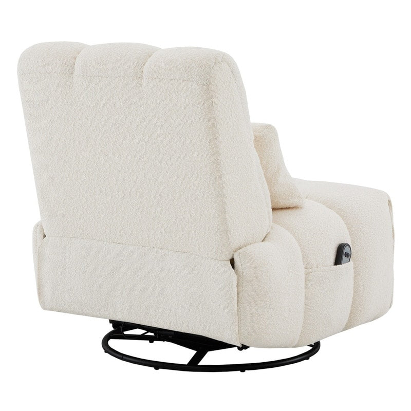 Fauteuil inclinable électrique Cole pivotant avec support lombaire