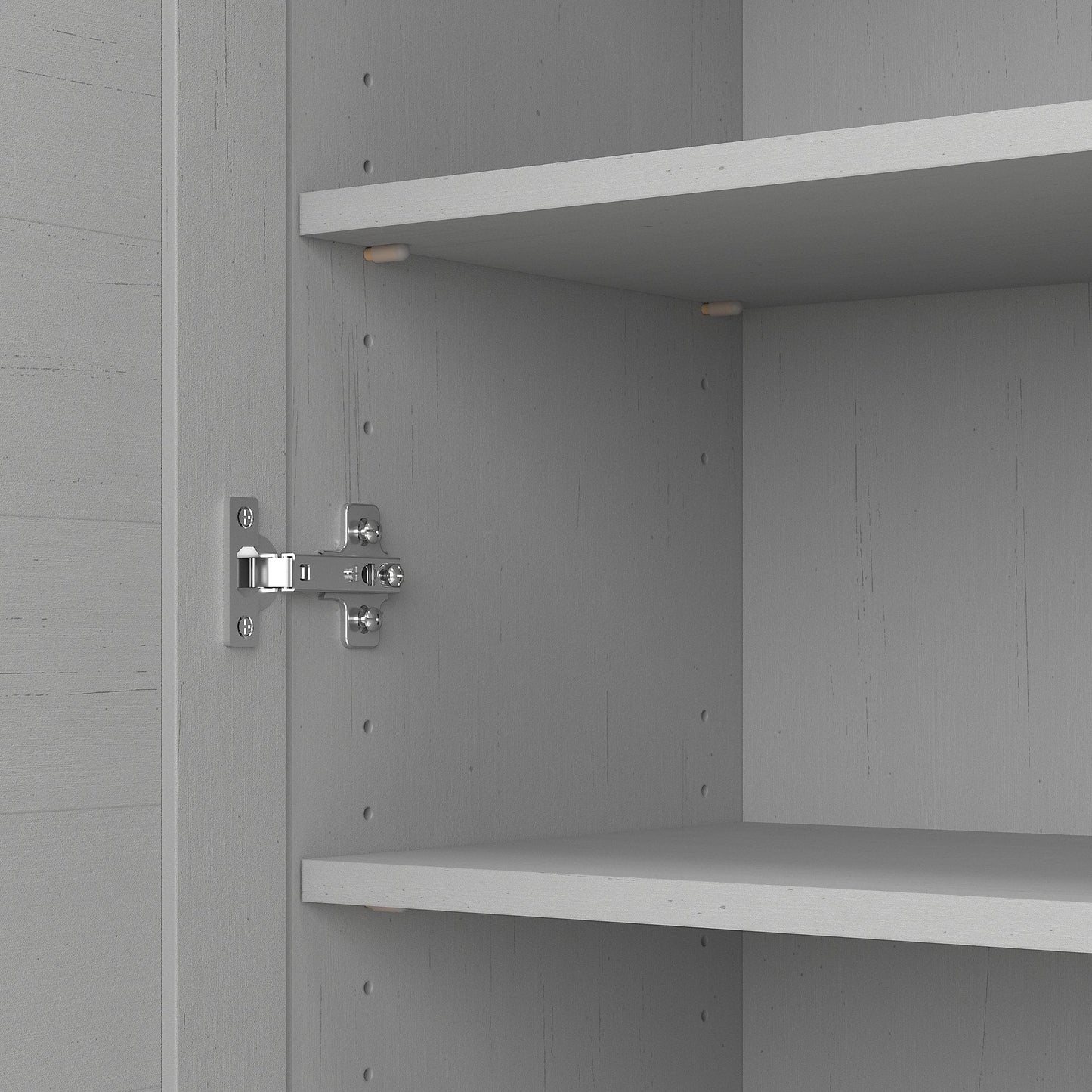 Armoire de rangement Fairview avec portes et étagères par Bush Furniture - 31,73 L x 12,76 l x 30,71 H