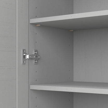 Armoire de rangement Fairview avec portes et étagères par Bush Furniture - 31,73 L x 12,76 l x 30,71 H