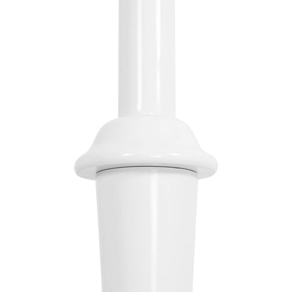 Porte-manteau autoportant en bois d'hévéa avec 8 crochets - 24,5 L x 70,87 H