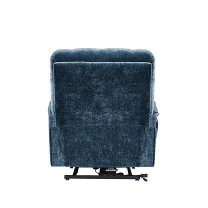Fauteuil inclinable à double moteur OKIN pour personnes âgées avec chauffage, massage, inclinaison à 180° et dossier/repose-pieds réglable