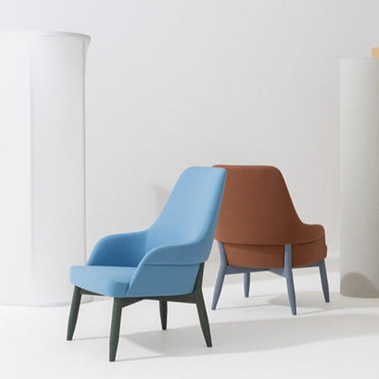 Fauteuil de salon à dossier haut Spy 659