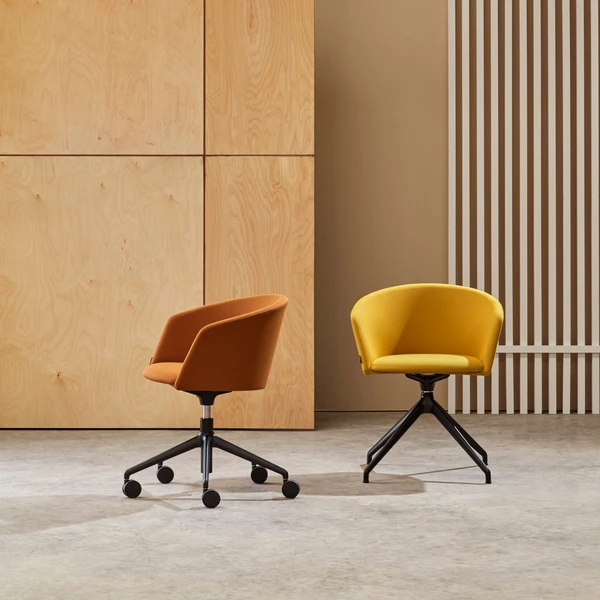 Chaise de bureau pivotante Moon 663D