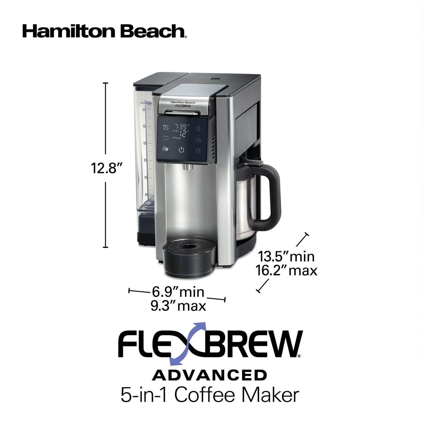 Cafetière 5 en 1 FlexBrew Advanced