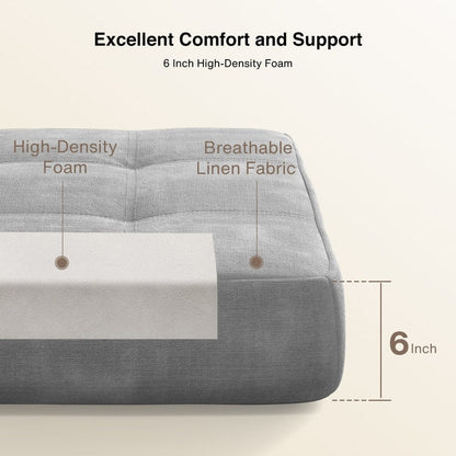 Fauteuil convertible 3 en 1, fauteuil pliant, lit-lit rabattable