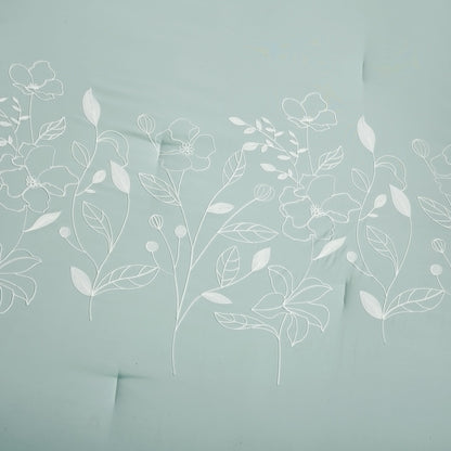 Ensemble de couette florale botanique Nanshing Taylor 7 pièces